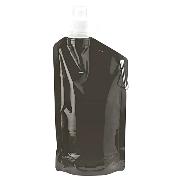 1.44" x 11.38" x 5.12" collapsible polyethylene water bottle holds up... from ASI 67866 Logomark/Valumark / Valumark™