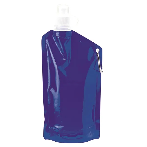 1.44" x 11.38" x 5.12" collapsible polyethylene water bottle holds up... from ASI 67866 Logomark/Valumark / Valumark™