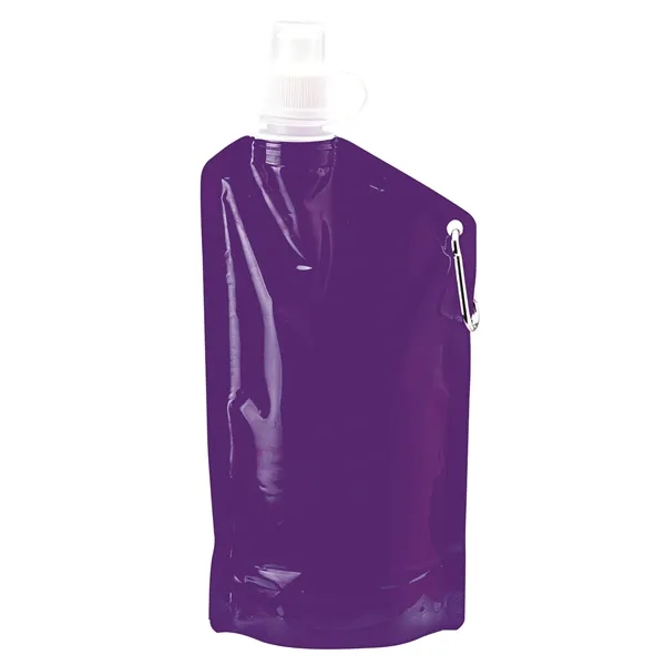 1.44" x 11.38" x 5.12" collapsible polyethylene water bottle holds up... from ASI 67866 Logomark/Valumark / Valumark™