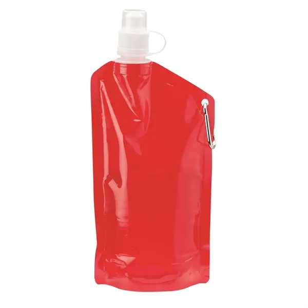1.44" x 11.38" x 5.12" collapsible polyethylene water bottle holds up... from ASI 67866 Logomark/Valumark / Valumark™