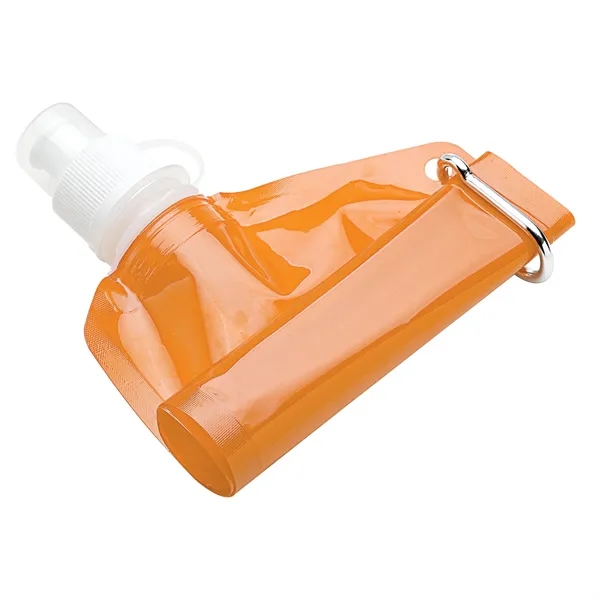 1.44" x 11.38" x 5.12" collapsible polyethylene water bottle holds up... from ASI 67866 Logomark/Valumark / Valumark™