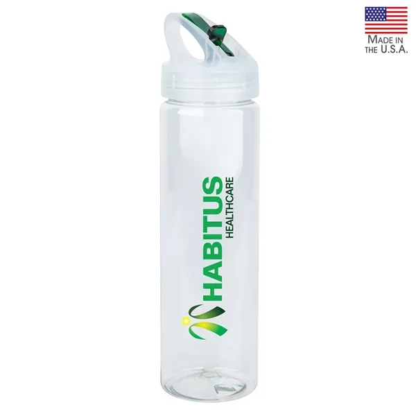 NEWPORT II 25 oz. PET Bottle with Flip Spout... from ASI 67866 Logomark/Valumark