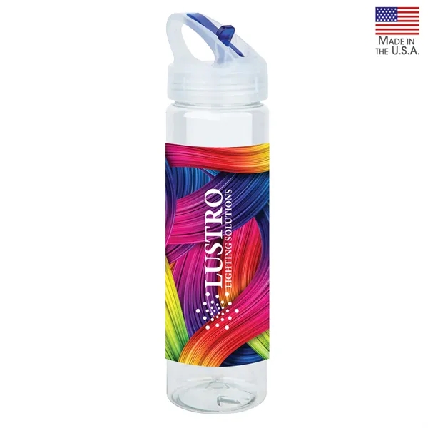 NEWPORT II 25 oz. PET Bottle with Flip Spout... from ASI 67866 Logomark/Valumark