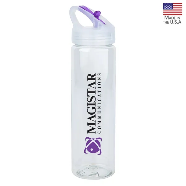 NEWPORT II 25 oz. PET Bottle with Flip Spout... from ASI 67866 Logomark/Valumark