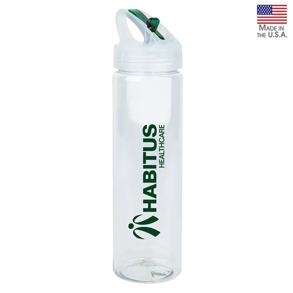 NEWPORT II 25 oz. PET Bottle with Flip Spout... from ASI 67866 Logomark/Valumark