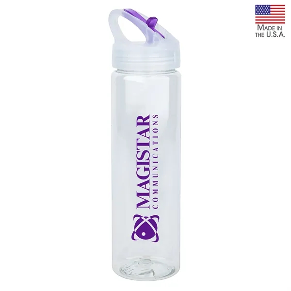 NEWPORT II 25 oz. PET Bottle with Flip Spout... from ASI 67866 Logomark/Valumark