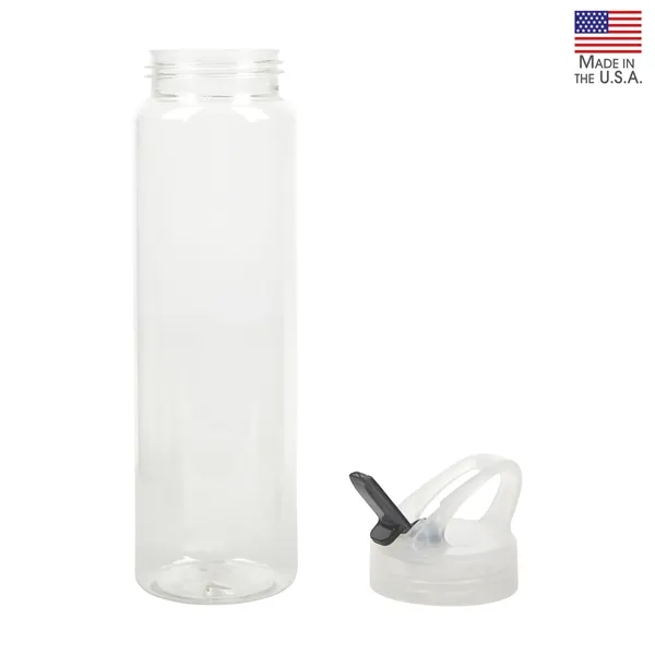 Santa Cruz 32 oz. PET Bottle with Flip Spout... from ASI 67866 Logomark/Valumark