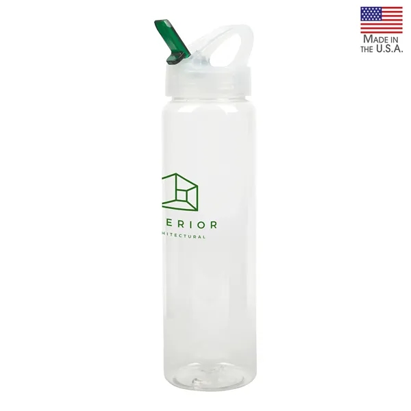 Santa Cruz 32 oz. PET Bottle with Flip Spout... from ASI 67866 Logomark/Valumark