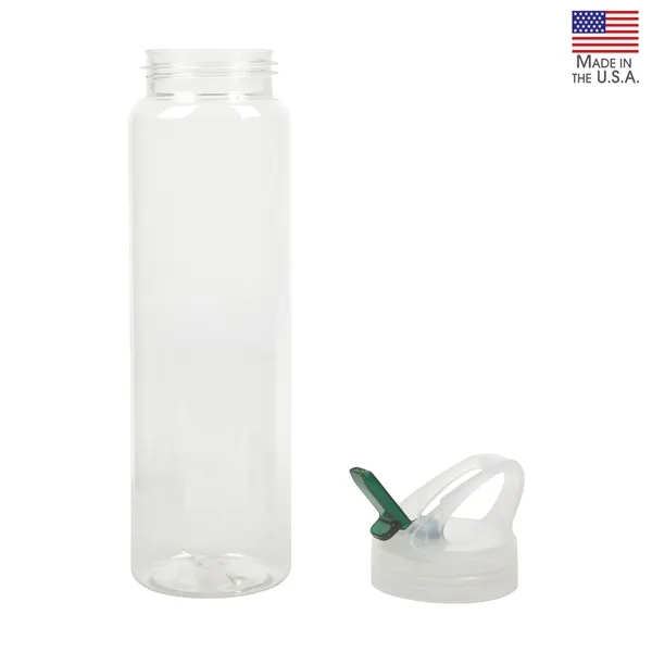 Santa Cruz 32 oz. PET Bottle with Flip Spout... from ASI 67866 Logomark/Valumark