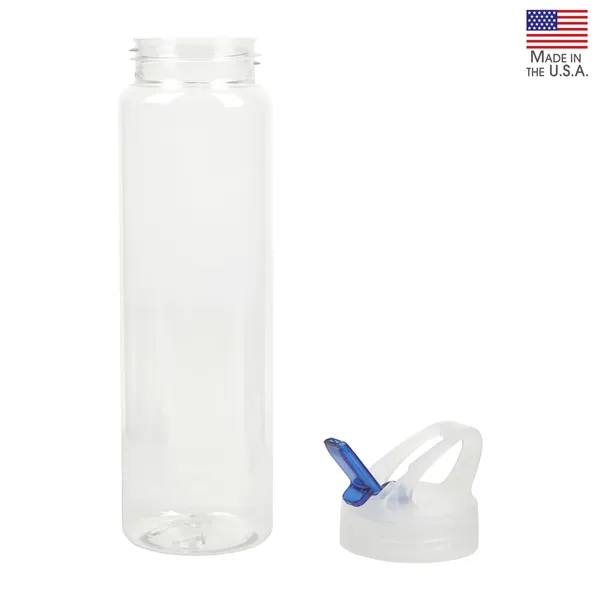Santa Cruz 32 oz. PET Bottle with Flip Spout... from ASI 67866 Logomark/Valumark