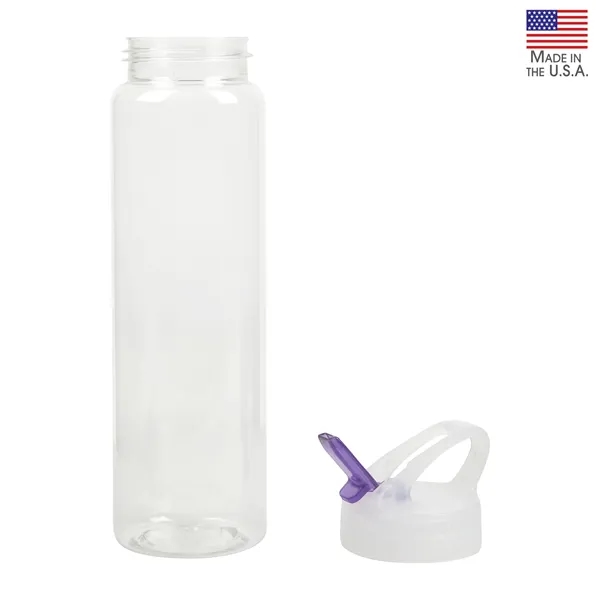 Santa Cruz 32 oz. PET Bottle with Flip Spout... from ASI 67866 Logomark/Valumark