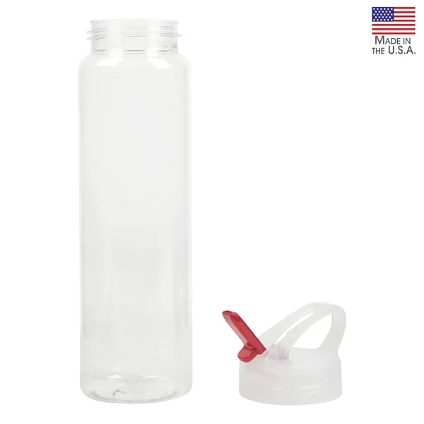 Santa Cruz 32 oz. PET Bottle with Flip Spout... from ASI 67866 Logomark/Valumark