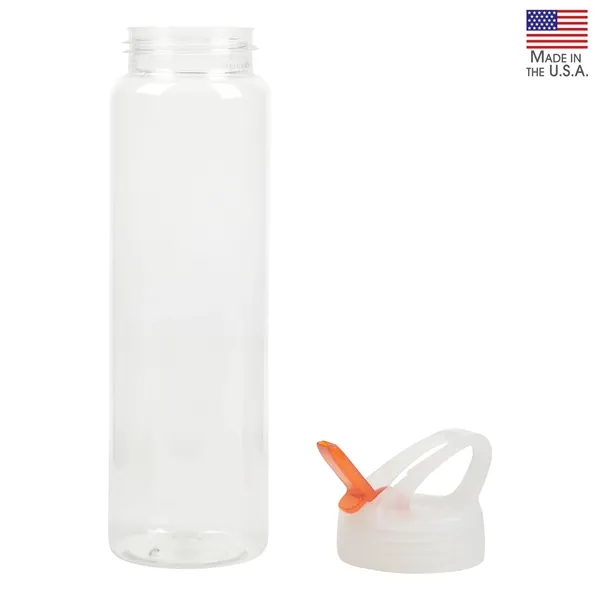 Santa Cruz 32 oz. PET Bottle with Flip Spout... from ASI 67866 Logomark/Valumark