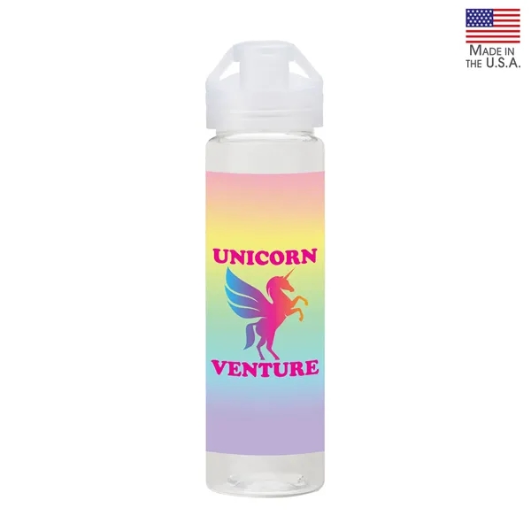 NEWPORT VII 25 oz. PET Bottle with Chug Spout... from ASI 67866 Logomark/Valumark