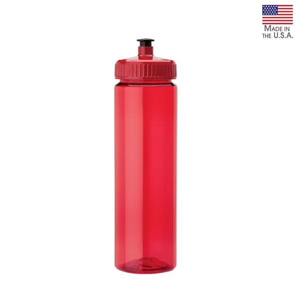 Newport 25 oz. PET Bottle with Pull Spout Lid... from ASI 67866 Logomark/Valumark