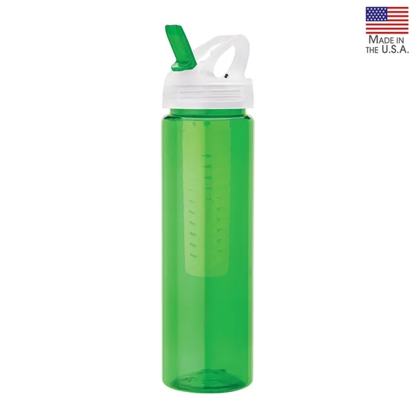25 oz. sports water bottle featuring a fruit infuser and flip... from ASI 67866 Logomark/Valumark / Valumark™