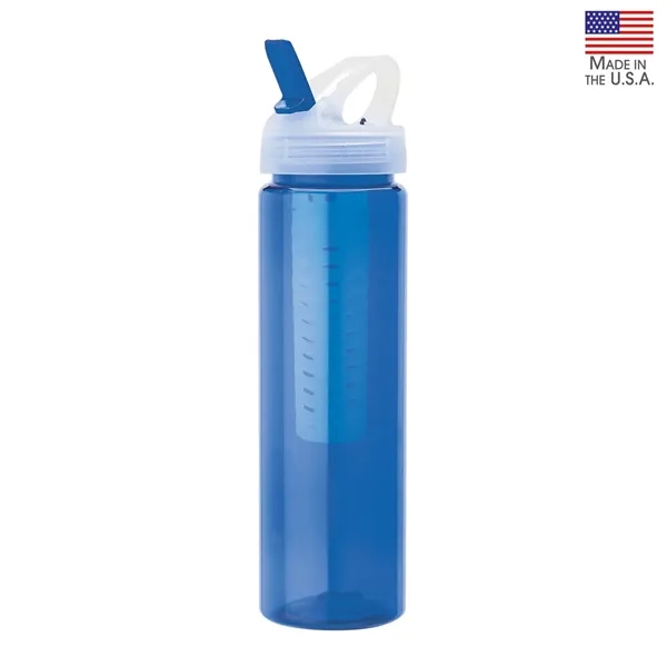25 oz. sports water bottle featuring a fruit infuser and flip... from ASI 67866 Logomark/Valumark / Valumark™