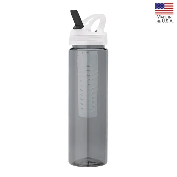 25 oz. sports water bottle featuring a fruit infuser and flip... from ASI 67866 Logomark/Valumark / Valumark™