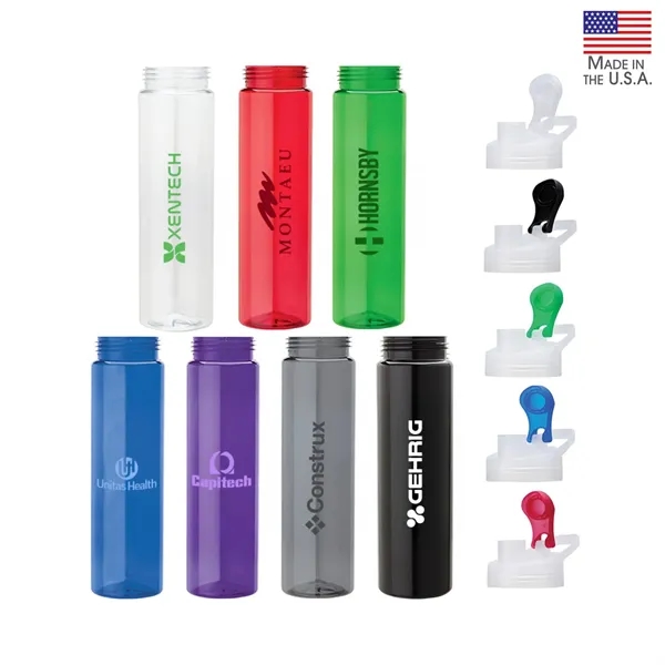 Newport VII 25 oz. Water Bottle w/ Integrated Handle... from ASI 67866 Logomark/Valumark