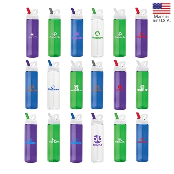 Laguna 32 oz. PET Bottle with Flip Spout... from ASI 67866 Logomark/Valumark