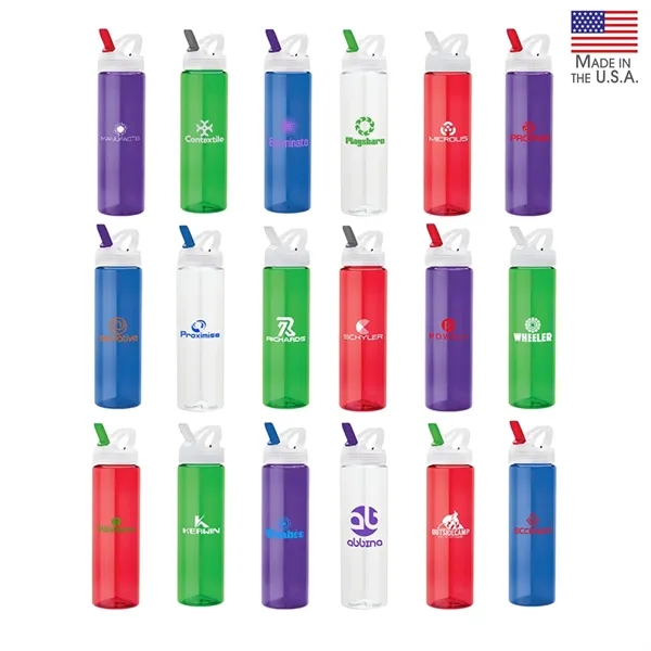 Laguna 32 oz. PET Bottle with Flip Spout... from ASI 67866 Logomark/Valumark