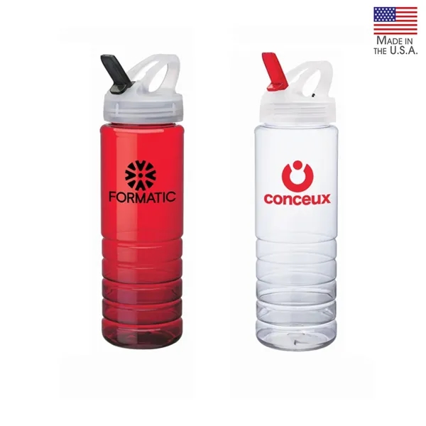 2.88" x 10.12" x 2.88" PET bottle with 26 oz. capacity;... from ASI 67866 Logomark/Valumark / Valumark™