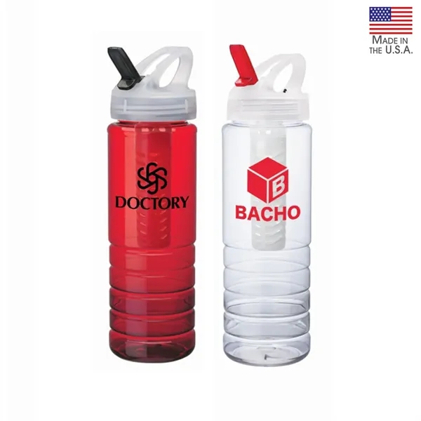 2.88" x 10.12" x 2.88" PET bottle with 26 oz. capacity;... from ASI 67866 Logomark/Valumark / Valumark™