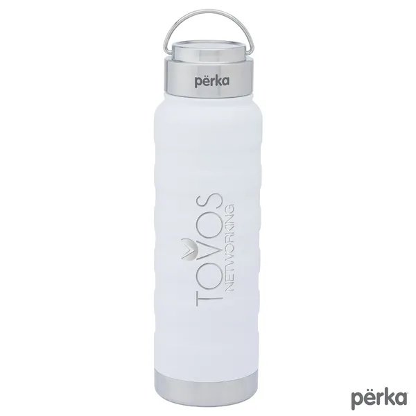 Stainless steel 24 oz. bottle; includes twist-off cap and keeps drinks... from ASI 67866 Logomark/Valumark