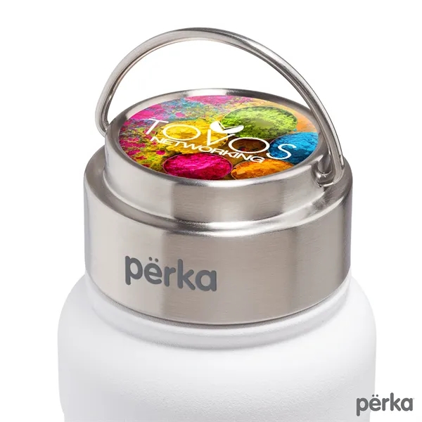 Stainless steel 24 oz. bottle; includes twist-off cap and keeps drinks... from ASI 67866 Logomark/Valumark