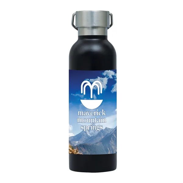 2.88" x 9.5" x 2.88" single-wall stainless steel bottle; 28 oz.... from ASI 67866 Logomark/Valumark