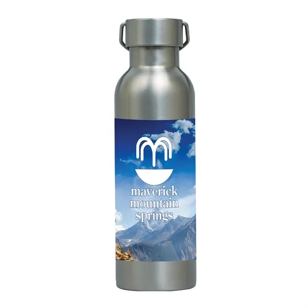 2.88" x 9.5" x 2.88" single-wall stainless steel bottle; 28 oz.... from ASI 67866 Logomark/Valumark