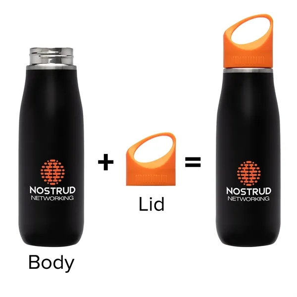 Anzio 23 oz. Double Wall, Stainless Steel Bottle... from ASI 67866 Logomark/Valumark