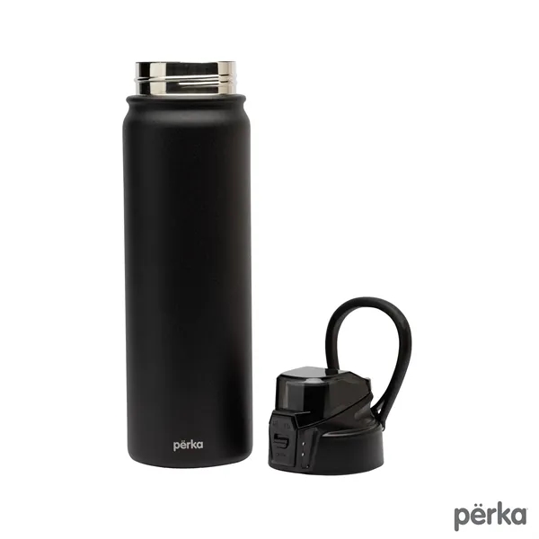 Perka® Rex 24 oz. Double Wall, Stainless Steel Water Bottle... from ASI 67866 Logomark/Valumark