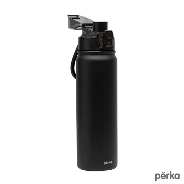 Perka® Rex 24 oz. Double Wall, Stainless Steel Water Bottle... from ASI 67866 Logomark/Valumark