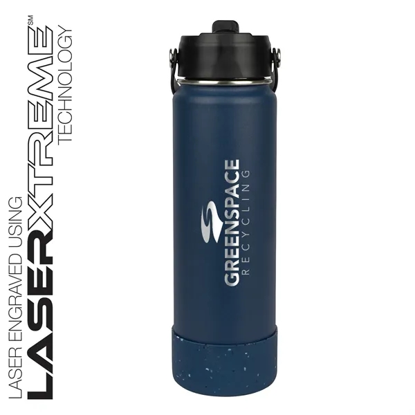 Waverly 27 oz. Double Wall Stainless Steel Water Bottle... from ASI 67866 Logomark/Valumark