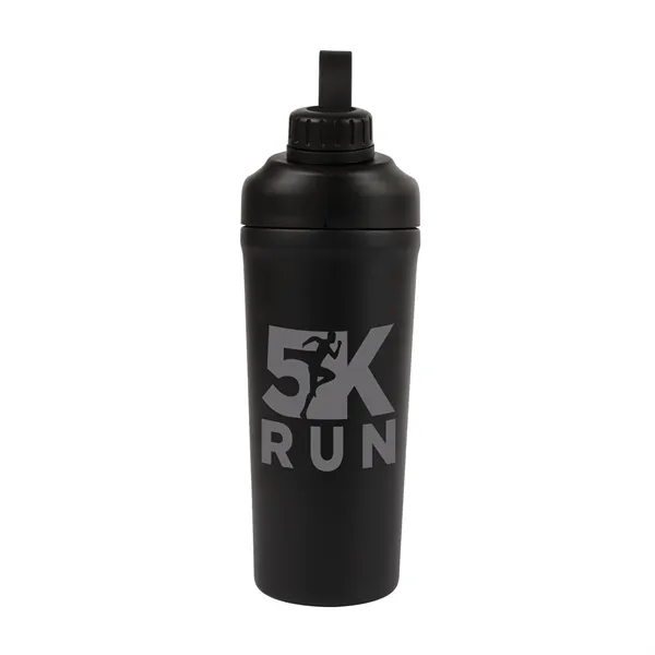 Longden 26 oz. Double Wall, Stainless Steel Shaker Bottle... from ASI 67866 Logomark/Valumark