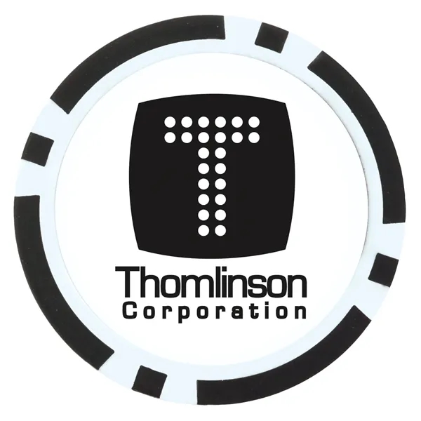 Poker Chip Ball Marker... from ASI 40480 Koozie Group / Norwood