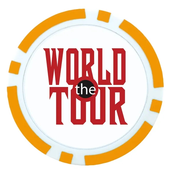 Poker Chip Ball Marker... from ASI 40480 Koozie Group / Norwood