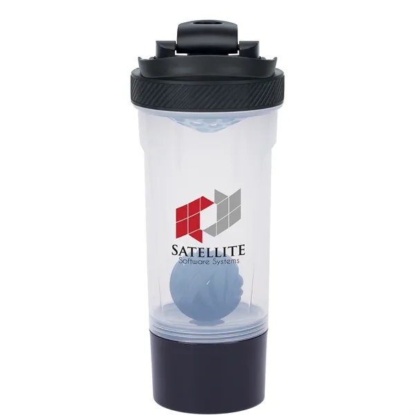 4.25" x 10" x 4" 24 oz. polypropylene Lava fitness shaker... from ASI 67866 Logomark/Valumark