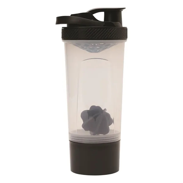4.25" x 10" x 4" 24 oz. polypropylene Lava fitness shaker... from ASI 67866 Logomark/Valumark