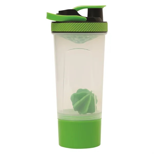 4.25" x 10" x 4" 24 oz. polypropylene Lava fitness shaker... from ASI 67866 Logomark/Valumark
