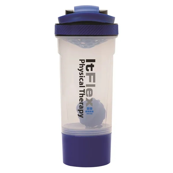 4.25" x 10" x 4" 24 oz. polypropylene Lava fitness shaker... from ASI 67866 Logomark/Valumark