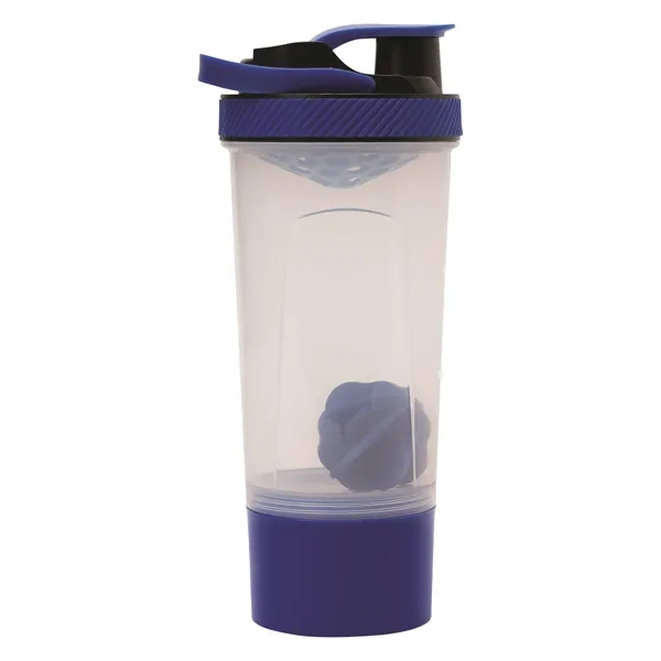 4.25" x 10" x 4" 24 oz. polypropylene Lava fitness shaker... from ASI 67866 Logomark/Valumark