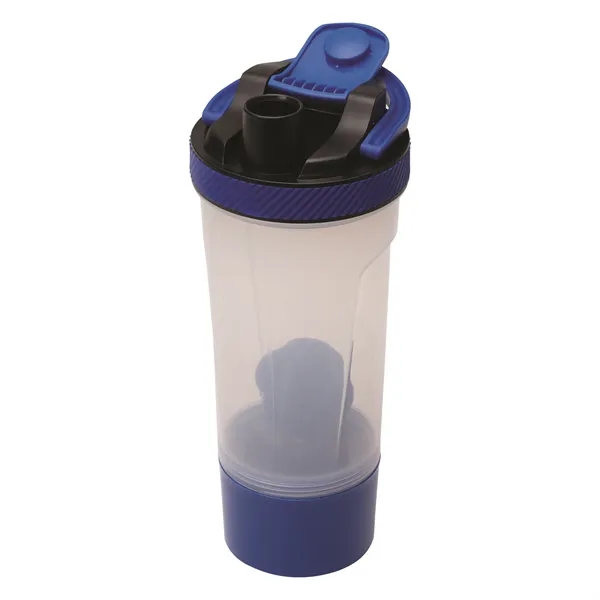 4.25" x 10" x 4" 24 oz. polypropylene Lava fitness shaker... from ASI 67866 Logomark/Valumark