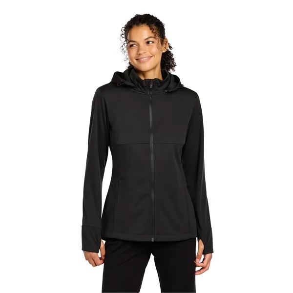 Sport-Tek Ladies Hooded Soft Shell Jacket... from ASI 84863 SanMar