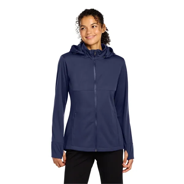 Sport-Tek Ladies Hooded Soft Shell Jacket... from ASI 84863 SanMar
