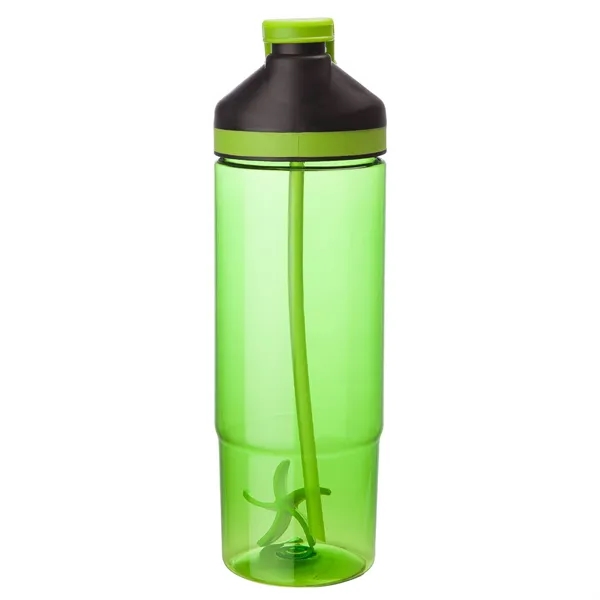 27 oz. Tritan shaker bottle; includes chug and sipper lid, straw,... from ASI 67866 Logomark/Valumark