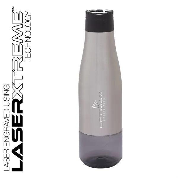 26 oz. Tritan bottle; stainless steel body with Tritan base, screw-top... from ASI 67866 Logomark/Valumark