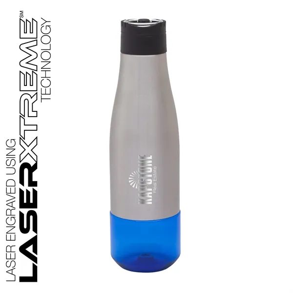 26 oz. Tritan bottle; stainless steel body with Tritan base, screw-top... from ASI 67866 Logomark/Valumark