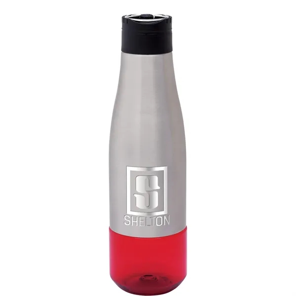 26 oz. Tritan bottle; stainless steel body with Tritan base, screw-top... from ASI 67866 Logomark/Valumark